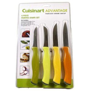 Cuisinart Advantage 4-Piece Paring Knife Set - Super Sharp Kitchen Knive…